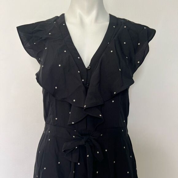 Stitch Fix Collective Concepts Tory Button detail Ruffle Star dress - Picture 5 of 15